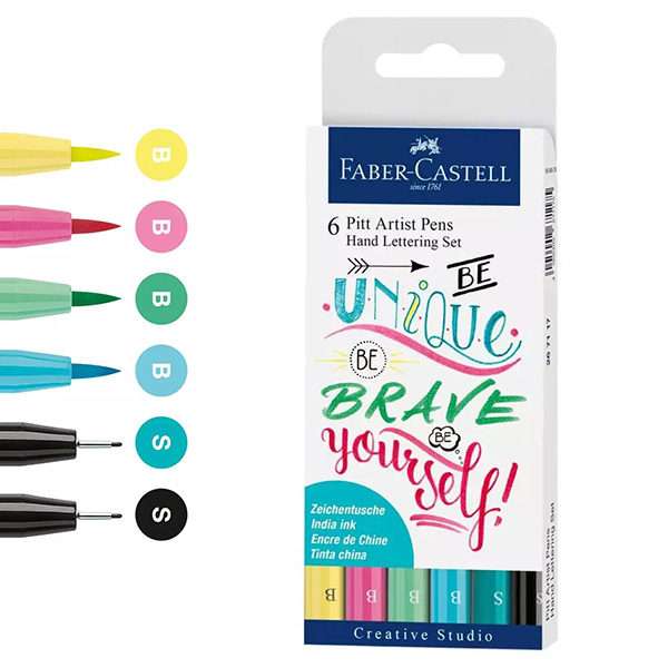 Faber Castell Set Pitt Artist Pen Handlet. - Abc La Cartoleria Pavullo