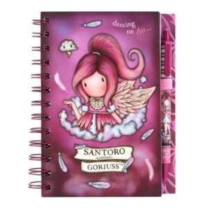 Notebook con penna e adesivi Gorjuss Dancing on Air - Abc La Cartoleria