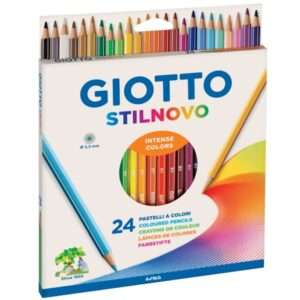 Pastelli Giotto Stilnovo 24 pz - Abc La Cartoleria