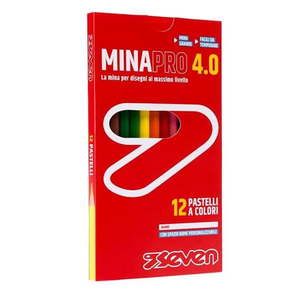 Pastelli Mina Pro 4.0 Seven 12 pz - Abc La Cartoleria