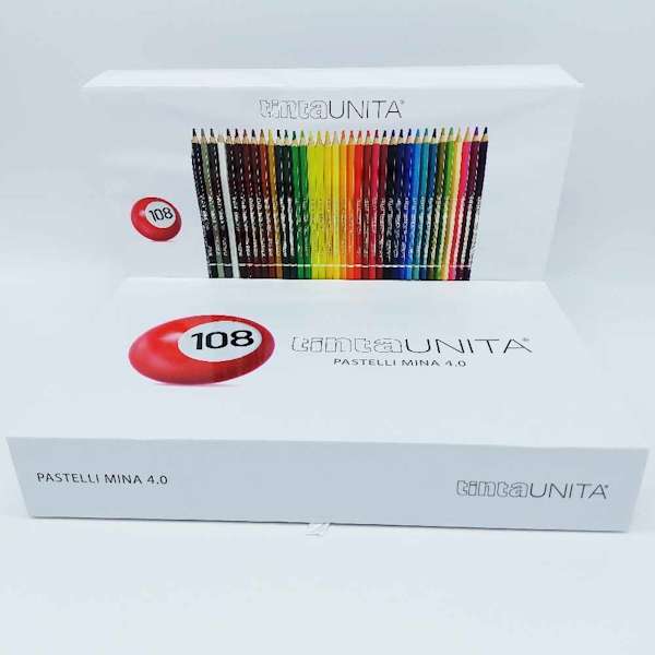 Pastelli Tinta Unita 4.0 scatola da 108 pz - Abc La Cartoleria Pavullo
