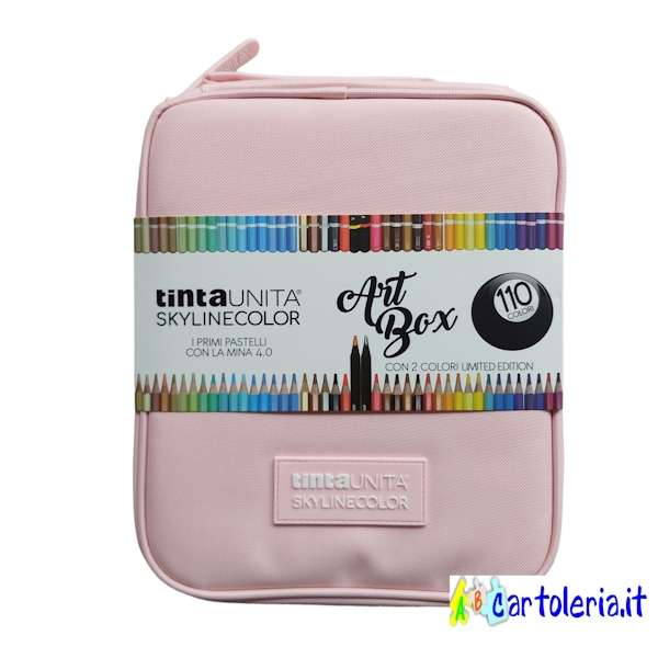 Art Box Tinta Unita 110 pastelli rosa - Abc la Cartoleria