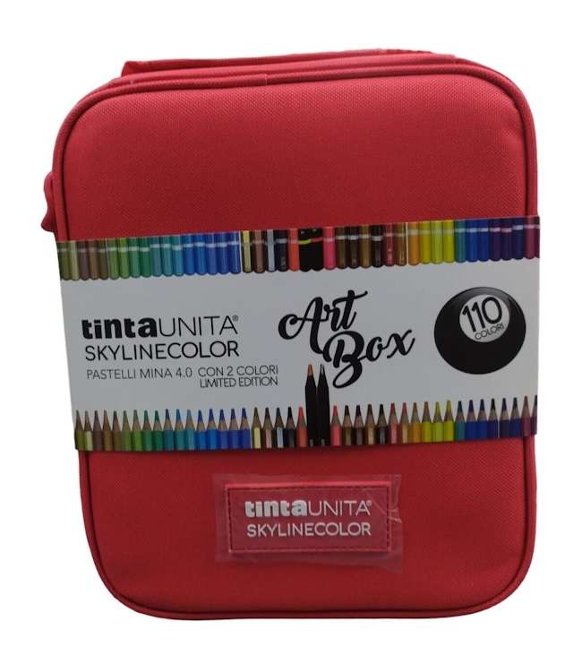 Art Box Tinta Unita 110 pastelli 4.0 New - Abc La Cartoleria