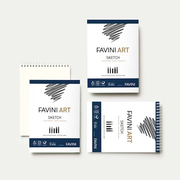 Favini Art Sketch A4 90 gr - Abc La Cartoleria