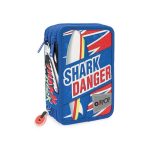 Astuccio Gopop Triplo Shark 3 zip Giochi Preziosi