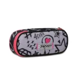 Astuccio ovale Seven Zipper Glamy