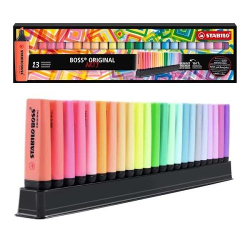 Evidenziatori Stabilo Boss Arty conf. 23  pz