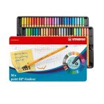 Pennarelli Stabilo Point 88 -  scatola in metallo da 50 pz