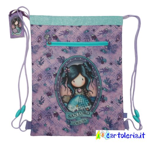 Sacca portascarpe Gorjuss Lost At Sea - Abc La Cartoleria