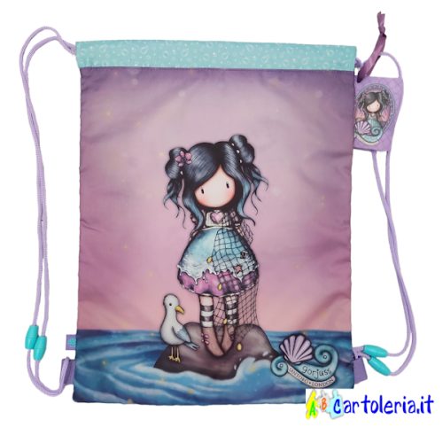 Sacca portascarpe Gorjuss Lost At Sea - Abc La Cartoleria