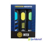Set 3 evidenziatori Inter