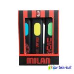 Set 3 evidenziatori Milan