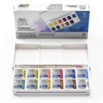 Winsor & Newton watercolour Cotman sketcher's pocket set 12 pz