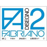 Album disegno Fabriano F2 24x33 Liscio