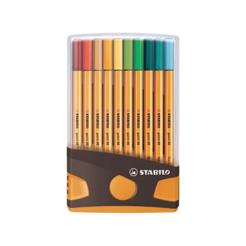 Pennarelli Stabilo point 88 - conf. da 20 pz
