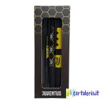 Set 3 penne gel Juventus Mismatch