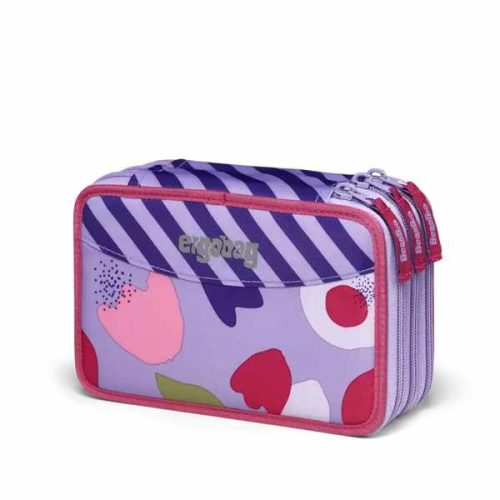 Astuccio 3 zip Ergobag Flower PowBear - Abc La Cartoleria
