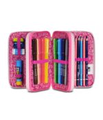 Astuccio 3 zip Sj PinKhugs - Abc La Cartoleria