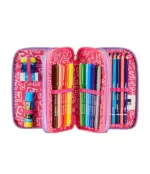 Astuccio 3 zip Sj Sphere Full Girl - Abc La Cartoleria