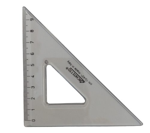 Squadra Architetto 45° - 15 cm - Abc La Cartoleria Pavullo