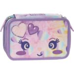 Astuccio 3 zip Mofumofu Unicorn - Abc La Cartoleria