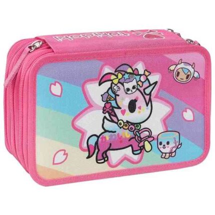 Astuccio 3 zip Tokidoki - Abc La Cartoleria