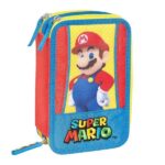 Astuccio 3 cerniere Super Mario - Abc La Cartoleria