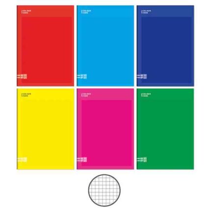 Maxi quaderno Seven Colour Code Colorful 4 MM