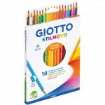 Pastelli Giotto Stilnovo 18 pz - Abc La Cartoleria Pavullo