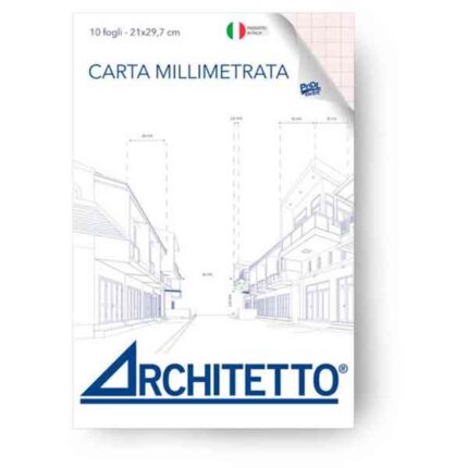 Blocco Millimetrato Architetto A4 - Abc La Cartoleria