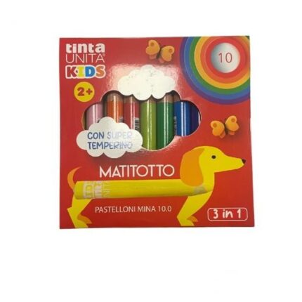 Pastelloni Matitotto Tinta Unita 10.0 10 pz - Abc La Cartoleria