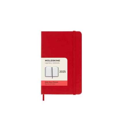 Agenda Gior. Moleskine Pk Rossa Rig. 2025 - Abc La Cartoleria