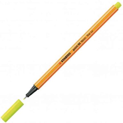 Fineliner Stabilo Point 88 Giallo Neon - Abc La Cartoleria