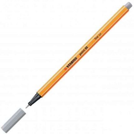 Fineliner Stabilo Point 88 Grigio medio 88-95 - Abc La Cartoleria