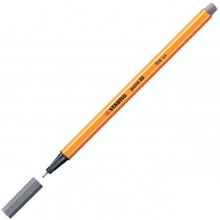 Fineliner Stabilo Point 88 Grigio scuro 88-96 - Abc La Cartoleria