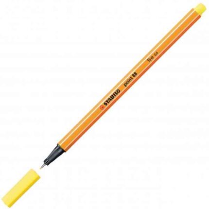 Fineliner Stabilo point 88 Giallo Limone 88-24 - Abc La Cartoleria