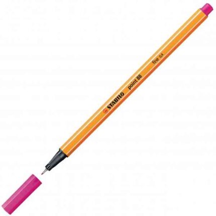 Fineliner Stabilo point 88 Rosa - Abc La Cartoleria