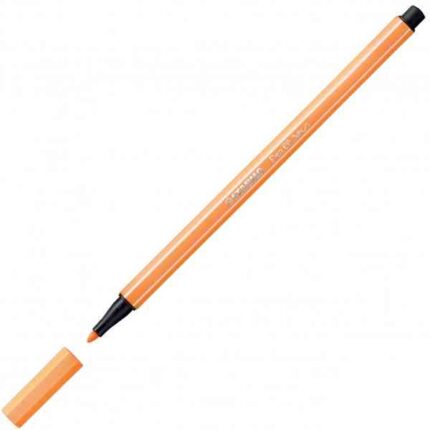 Pennarello Pen 68 Stabilo Arancio Fluo 68-054 - Abc La Cartoleria