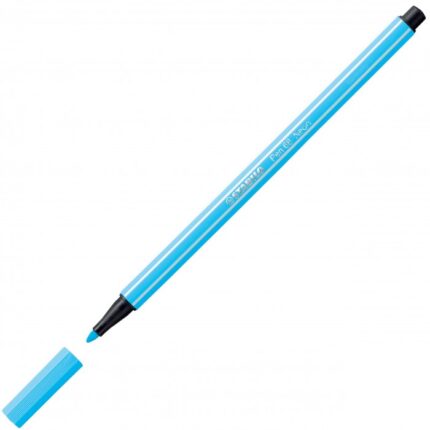 Pennarello Pen 68 Stabilo Blu Fluo 68-031 - Abc La Cartoleria