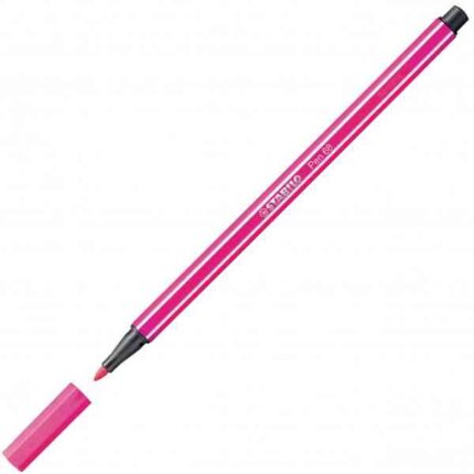 Pennarello Pen 68 Stabilo Rosa Scuro 68-56 - Abc La Cartoleria