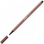 Pennarello Pen 68 Stabilo Terra di Siena 68-75 - Abc La Cartoleria