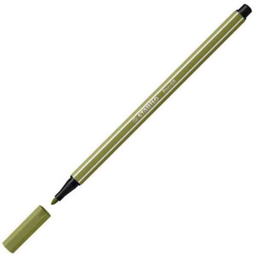 Pennarello Pen 68 Stabilo Verde Muschio 68-37 - Abc La Cartoleria
