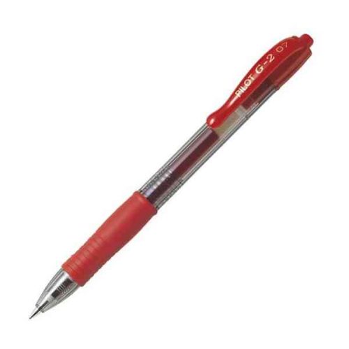 Penna a sfera Pilot G2 rossa