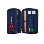 Astuccio 3 zip Ergobag AtmosBear-Abc La Cartoleria