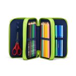 Astuccio 3 zip Ergobag Front RunBear - Abc La Cartoleria