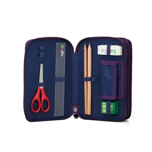 Astuccio 3 zip Ergobag JungleBear-Abc La Cartoleria