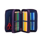 Astuccio 3 zip Ergobag JungleBear-Abc La Cartoleria