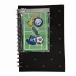 Notebook Inter con pins - Abc La Cartoleria