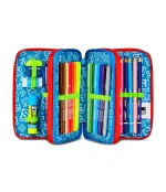 Astuccio 3 zip Sj Gang Fantasys Boy2 - Abc La Cartoleria Pavullo