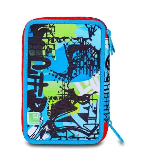Astuccio 3 zip Sj Gang Fantasys Boy4 - Abc La Cartoleria Pavullo